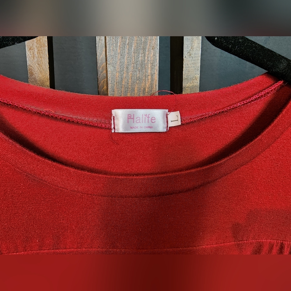 Halife Button Dress - Picture 2 of 3